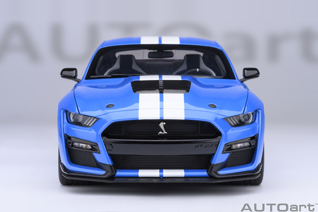 73094 1/18 FORD MUSTANG SHELBY GT500 (GRABBER BLUE)
