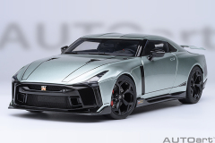 77512 1/18 NISSAN GT-R50 BY ITALDESIGN (METALLIC GREEN/BLACK)
