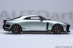 77512 1/18 NISSAN GT-R50 BY ITALDESIGN (METALLIC GREEN/BLACK)