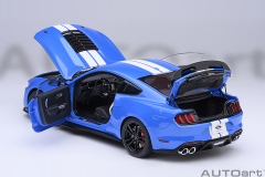73094 1/18 FORD MUSTANG SHELBY GT500 (GRABBER BLUE)