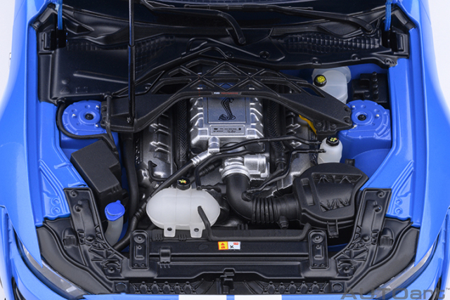 73094 1/18 FORD MUSTANG SHELBY GT500 (GRABBER BLUE)