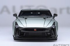 77512 1/18 NISSAN GT-R50 BY ITALDESIGN (METALLIC GREEN/BLACK)