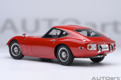79547 1/18 TOYOTA 2000GT 1967 (RED)