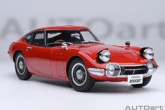 79547 1/18 TOYOTA 2000GT 1967 (RED)