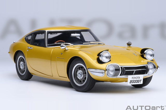 79549 1/18 TOYOTA 2000GT 1967 (GOLD)