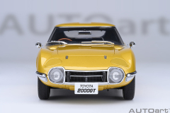 79549 1/18 TOYOTA 2000GT 1967 (GOLD)