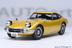 79549 1/18 TOYOTA 2000GT 1967 (GOLD)