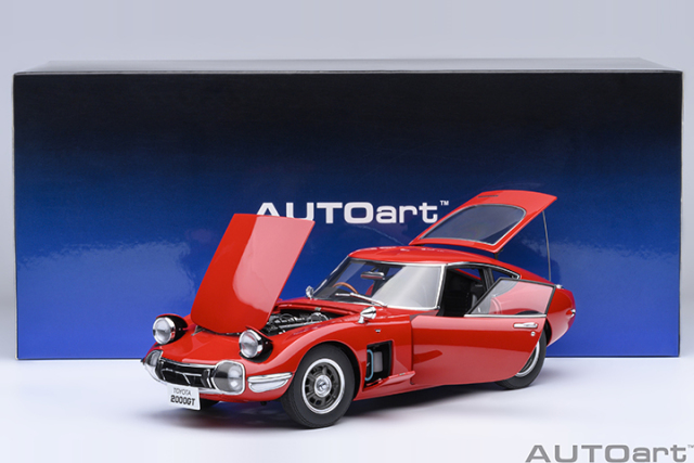 79547 1/18 TOYOTA 2000GT 1967 (RED)