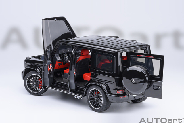76354 1/18 MERCEDES-AMG G63 2019 (GLOSS BLACK)