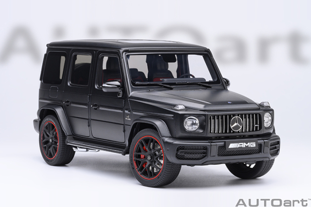 76357 1/18 MERCEDES-AMG G63 2019（DESIGNO NIGHT BLACK MAGNO/MATT BLACK)