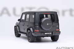 76357 1/18 MERCEDES-AMG G63 2019（DESIGNO NIGHT BLACK MAGNO/MATT BLACK)