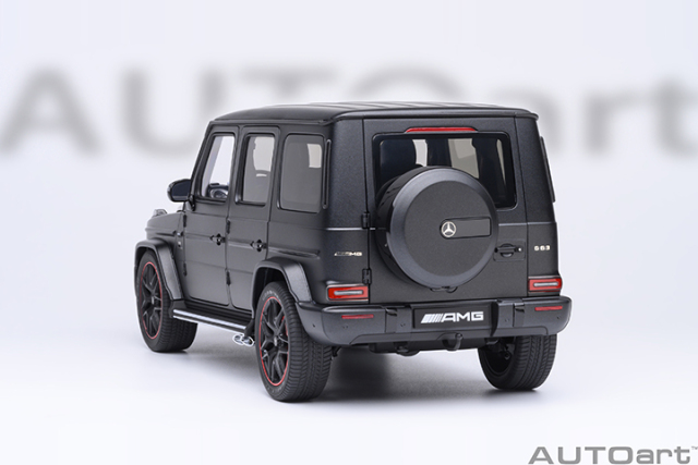 76357 1/18 MERCEDES-AMG G63 2019（DESIGNO NIGHT BLACK MAGNO/MATT BLACK)