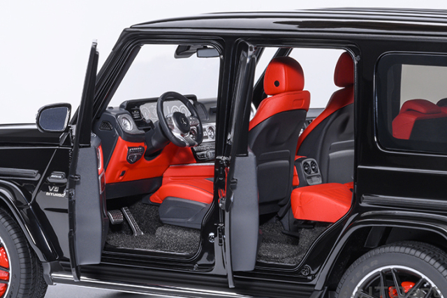 76354 1/18 MERCEDES-AMG G63 2019 (GLOSS BLACK)
