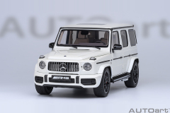76356 1/18 MERCEDES-AMG G63 2019（DESIGNO BRILLIANT WHITE METALLIC)