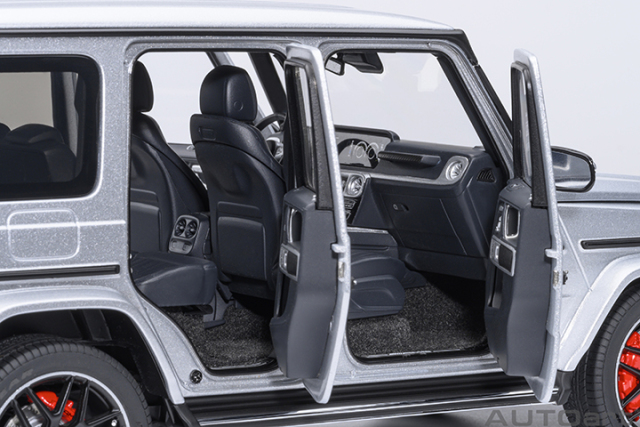 76358 1/18 MERCEDES-AMG G63 2019 (IRIDIUM SILVER METALLIC)