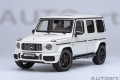 76356 1/18 MERCEDES-AMG G63 2019（DESIGNO BRILLIANT WHITE METALLIC)