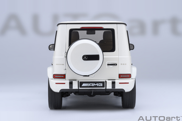 76356 1/18 MERCEDES-AMG G63 2019（DESIGNO BRILLIANT WHITE METALLIC)