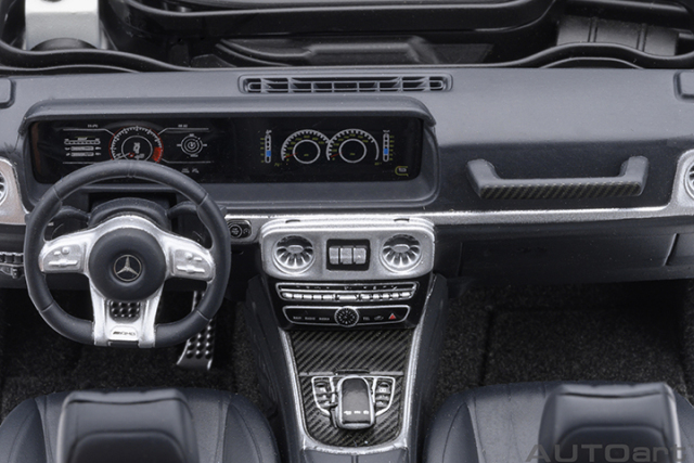 76358 1/18 MERCEDES-AMG G63 2019 (IRIDIUM SILVER METALLIC)