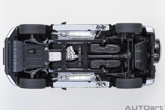 76358 1/18 MERCEDES-AMG G63 2019 (IRIDIUM SILVER METALLIC)