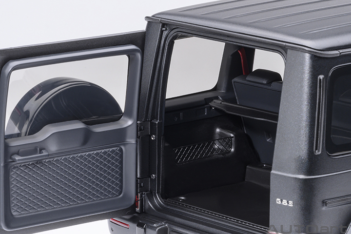 76357 1/18 MERCEDES-AMG G63 2019（DESIGNO NIGHT BLACK MAGNO/MATT BLACK)