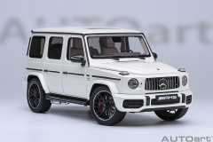 76356 1/18 MERCEDES-AMG G63 2019（DESIGNO BRILLIANT WHITE METALLIC)