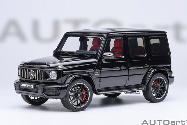 76354 1/18 MERCEDES-AMG G63 2019 (GLOSS BLACK)