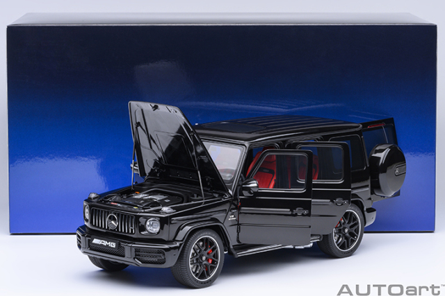 76354 1/18 MERCEDES-AMG G63 2019 (GLOSS BLACK)