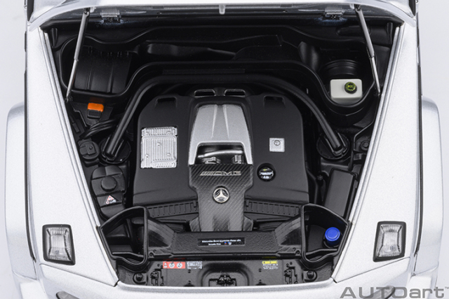 76358 1/18 MERCEDES-AMG G63 2019 (IRIDIUM SILVER METALLIC)