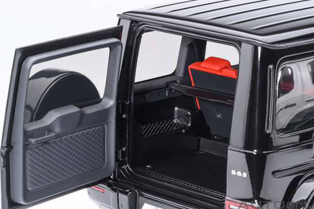 76354 1/18 MERCEDES-AMG G63 2019 (GLOSS BLACK)