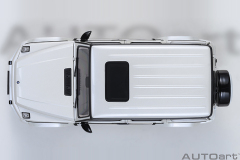 76356 1/18 MERCEDES-AMG G63 2019（DESIGNO BRILLIANT WHITE METALLIC)