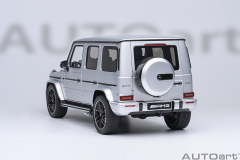 76358 1/18 MERCEDES-AMG G63 2019 (IRIDIUM SILVER METALLIC)