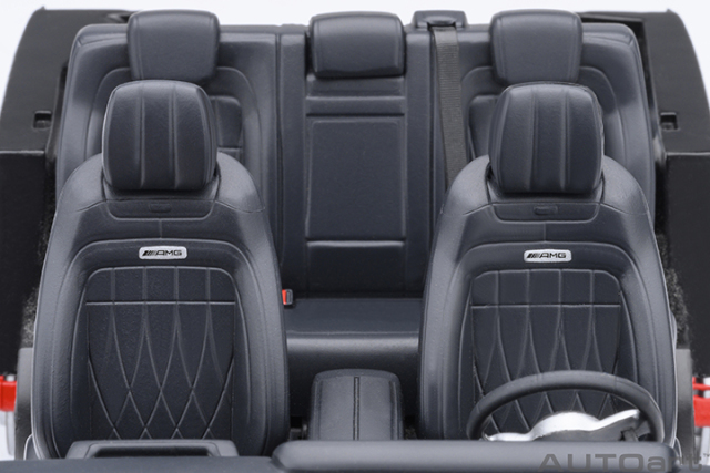 76358 1/18 MERCEDES-AMG G63 2019 (IRIDIUM SILVER METALLIC)