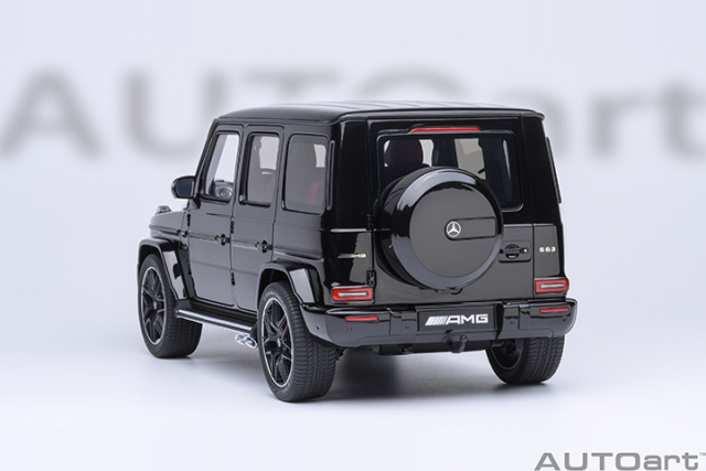 76354 1/18 MERCEDES-AMG G63 2019 (GLOSS BLACK)