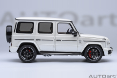 76356 1/18 MERCEDES-AMG G63 2019（DESIGNO BRILLIANT WHITE METALLIC)