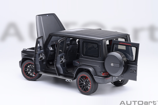 76357 1/18 MERCEDES-AMG G63 2019（DESIGNO NIGHT BLACK MAGNO/MATT BLACK)