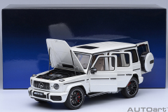 76356 1/18 MERCEDES-AMG G63 2019（DESIGNO BRILLIANT WHITE METALLIC)