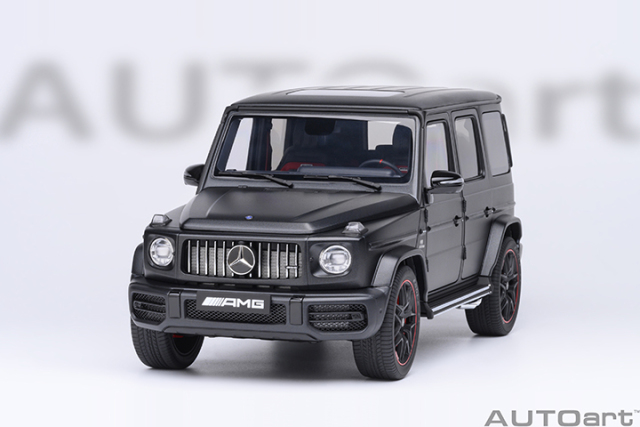 76357 1/18 MERCEDES-AMG G63 2019（DESIGNO NIGHT BLACK MAGNO/MATT BLACK)