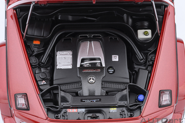 76353 1/18 MERCEDES-AMG G63 2019 (DESIGNO CARDINAL RED METALLIC)