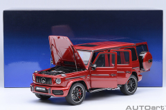 76353 1/18 MERCEDES-AMG G63 2019 (DESIGNO CARDINAL RED METALLIC)