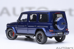 76359 1/18 MERCEDES-AMG G63 2019 (BRILLIANT BLUE METALLIC)