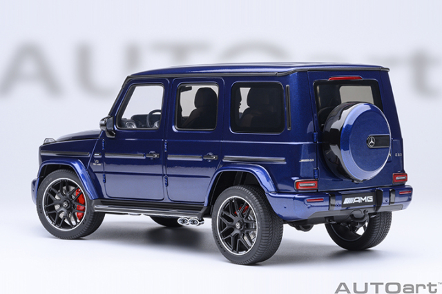 76359 1/18 MERCEDES-AMG G63 2019 (BRILLIANT BLUE METALLIC)