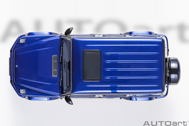 76359 1/18 MERCEDES-AMG G63 2019 (BRILLIANT BLUE METALLIC)