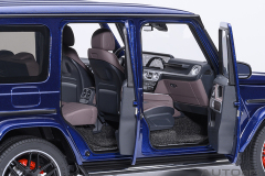 76359 1/18 MERCEDES-AMG G63 2019 (BRILLIANT BLUE METALLIC)