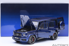 76359 1/18 MERCEDES-AMG G63 2019 (BRILLIANT BLUE METALLIC)
