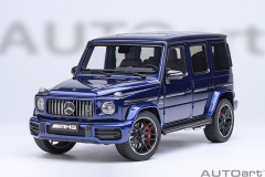 76359 1/18 MERCEDES-AMG G63 2019 (BRILLIANT BLUE METALLIC)