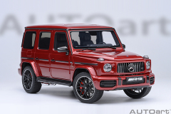76353 1/18 MERCEDES-AMG G63 2019 (DESIGNO CARDINAL RED METALLIC)