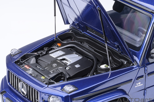 76359 1/18 MERCEDES-AMG G63 2019 (BRILLIANT BLUE METALLIC)
