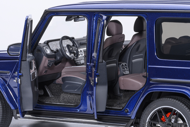 76359 1/18 MERCEDES-AMG G63 2019 (BRILLIANT BLUE METALLIC)