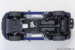 76359 1/18 MERCEDES-AMG G63 2019 (BRILLIANT BLUE METALLIC)