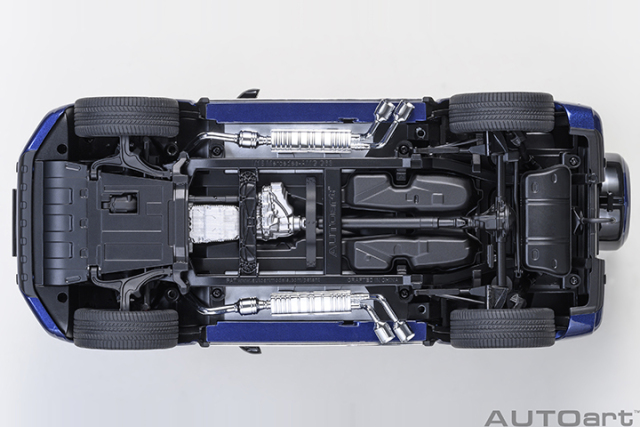 76359 1/18 MERCEDES-AMG G63 2019 (BRILLIANT BLUE METALLIC)